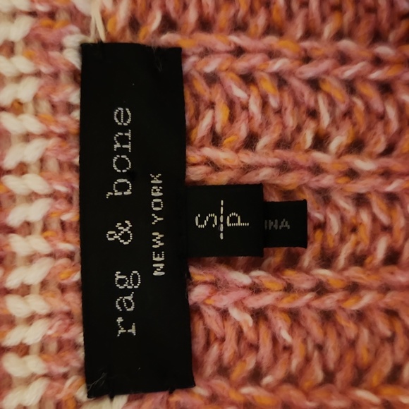 Rag & Bone Cheryl Crew Merino Wool Blend Sweater Size Small Petite - Picture 5 of 8